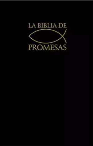 Biblia RVR 1960 Promesas Negro Tapa Dura Concordancia