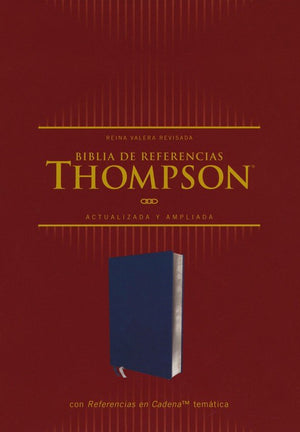 Biblia RVR 1977 Referencia Thompson Piel Morado