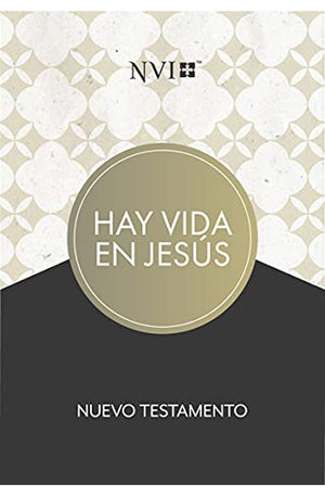 Biblia NVI Nuevo Testamento hay Vida en Jesús Rustica