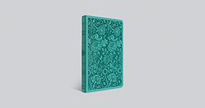 ESV PREMIUM GIFT BIBLE (TRUTONE, TEAL, FLORAL DESIGN)