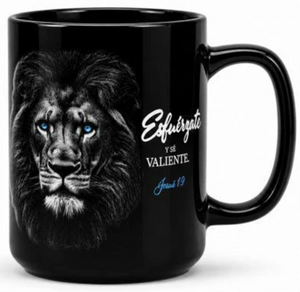 TAZA 23 OZ. COLECCION PROMINENCIA II. ESFUERZATE Y SE VALIENTE