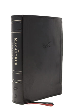 ESV, MACARTHUR STUDY BIBLE, 2ND EDITION, LEATHERSOFT, BLACK, THUMB INDEXED: UNLEASHING GOD'S TRUTH ONE VERSE AT A TIME