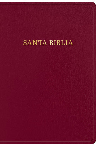 Image of Biblia RVR 1960 Letra Gigante Borgoña Símil Piel