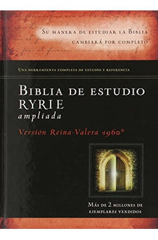 Image of Biblia RVR 1960 de Estudio Ryrie Ampliada Tapa Dura