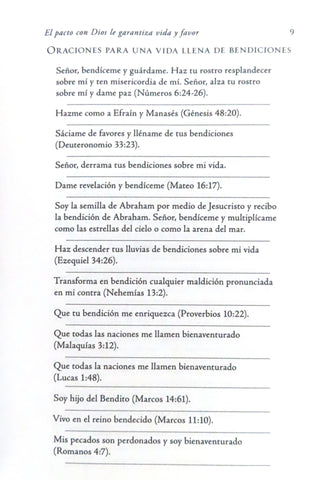 Image of El Pacto de Dios con Usted para Su Vida y Favor