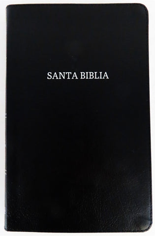 Image of Biblia RVR 1960 Ultrafina Piel Negra