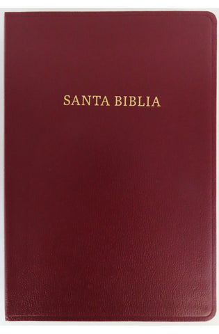 Image of Biblia RVR 1960 Letra Súper Gigante Imitación Piel Borgoña con Índice