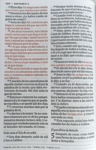 Image of Biblia RVR 1960 Letra Grande Tamaño Manual Símil Piel Negra