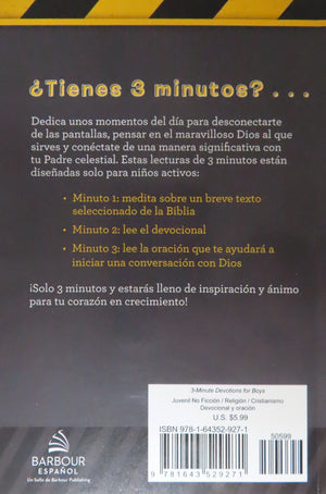 Devocionales de 3 Minutos para Niños