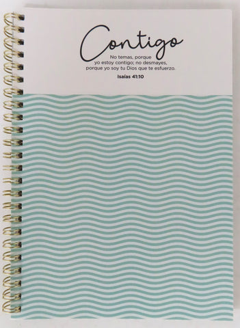 Image of Libreta Espiral Pequeña- Contigo