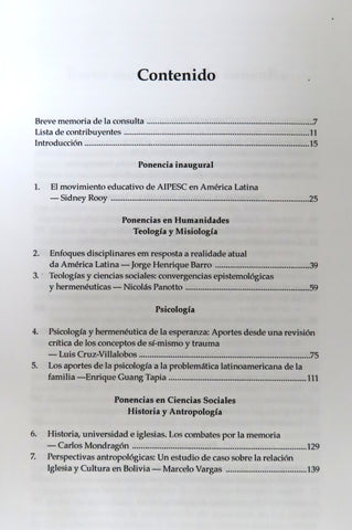 Image of Misión Holística, Acción Interdisciplinaria y Realidad Latinoamericana