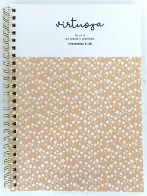 Libreta Espiral Pequeña- Virtuosa