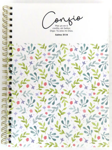 Image of Libreta Espiral Pequeña- Confio
