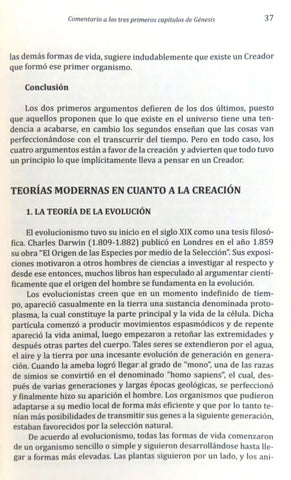 Image of Comentario a los Tres Primeros Capítulos de Génesis