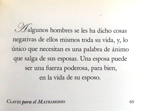 Image of Claves para el Matrimonio