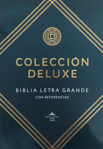 Image of Biblia RVR 1960 Deluxe Piel Genuina Caramelo