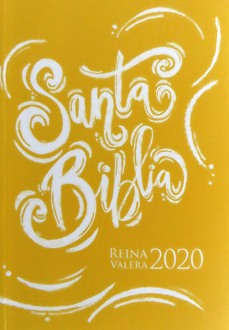 Image of Biblia RVR 2020 Compacta Amarilla Rústica