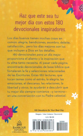 Image of 180 Devocionales para un Día Mejor