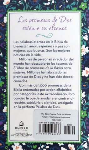 Image of El Libro de Promesas de la Biblia para Mujeres