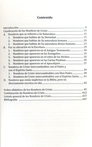Image of Diccionario de los Nombres de Cristo