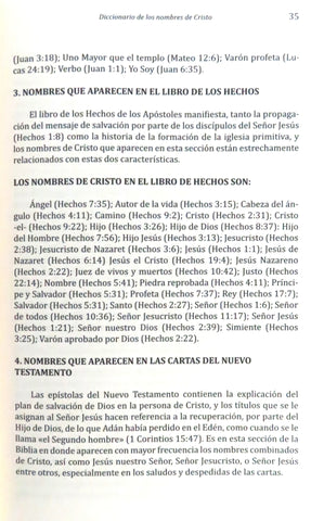 Image of Diccionario de los Nombres de Cristo
