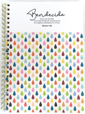 Libreta Espiral Pequeña- Bendecida