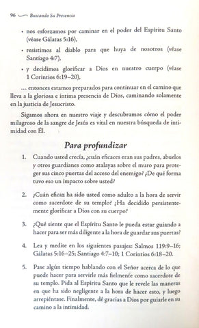 Image of Buscando Su Presencia