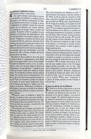 Biblia RVR 1960 Promesas Negro Tapa Dura Concordancia