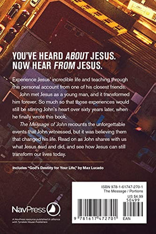 Image of THE MESSAGE OF JOHN (SOFTCOVER)