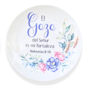 Platos Decorativos Diseños 2026 "El Gozo del Señor"