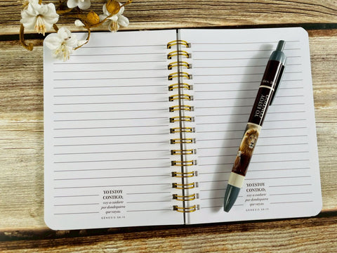Image of PACK LIBRETA ANILLAS CON BOLIGRAFO. YO ESTOY CONTIGO