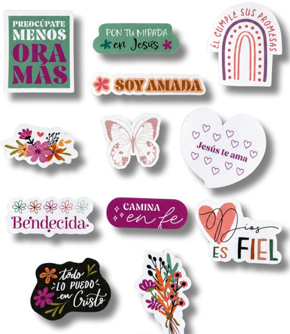 Image of Stickers en Bolsa de Plástico Variedad