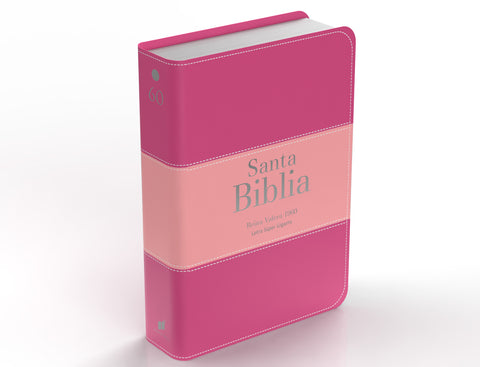 Image of BIBLIA RVR 1960 LETRA SUPER GIGANTE SIMIL PIEL FUCSIA ROSA