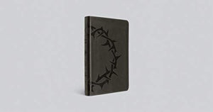 ESV THINLINE BIBLE (TRUTONE, CHARCOAL, CROWN DESIGN)