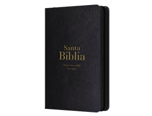 Biblia RVR 1960 Letra Gigante 14 puntos Símil Piel Negro con Cierre e Índice