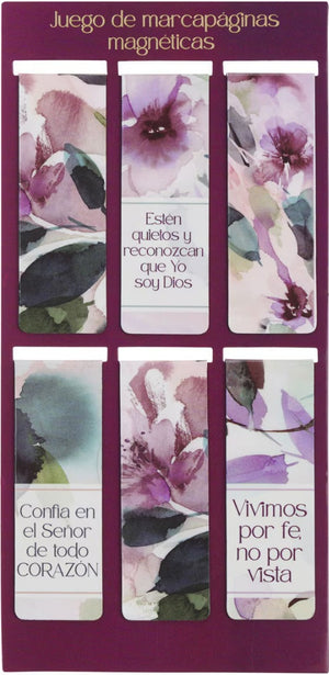 Marcadores Magnéticos Set 6 Confía en el Señr Prov. 3:5