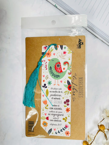 Image of Marcador de Libro con Tassel. El Señor está en Medio de ti