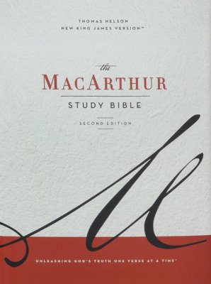 Image of NKJV, MacArthur Study Bible, 2nd Edition, Cloth over Board, Blue, Comfort Print
