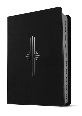 Image of Biblia NTV Ultrafina con Filament Negro Símil Piel con Índice