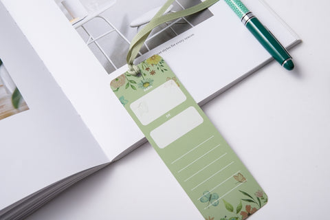 Image of Marcador de Libro con Ribbon Cobren Ánimo