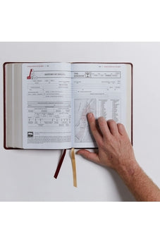 Image of The KJV, Open Bible, Leathersoft, Black, Red Letter, Comfort Print: Complete Reference System