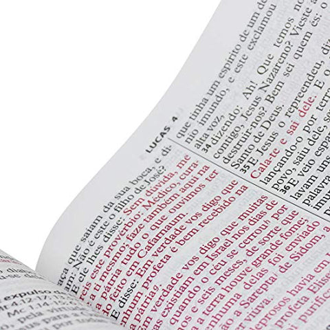 Image of BIBLIA EM PORTUGUES ARC087TILEXGLV TAPA EN CUERO RECONSTITUIDO NEGRO INDICE DIGITAL