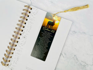 Marcador de Libro con Tassel. Salmo 23