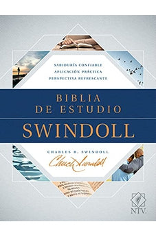 Biblia NTV de Estudio Swindoll Duotono Café con Índice