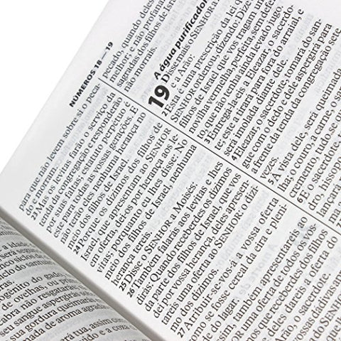 Image of BIBLIA EM PORTUGUES RA065TILG TAPA IMITACION CUERO ROSA NOBLE INDICE DIGITAL