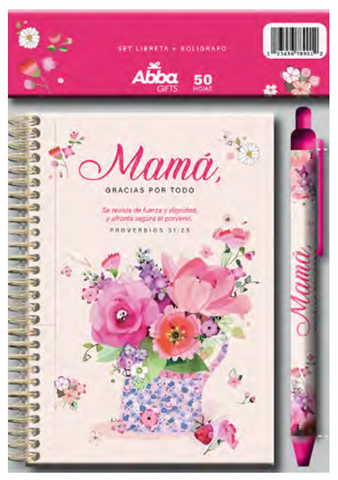 Image of Pack Libreta Anillas con Bolígrafo