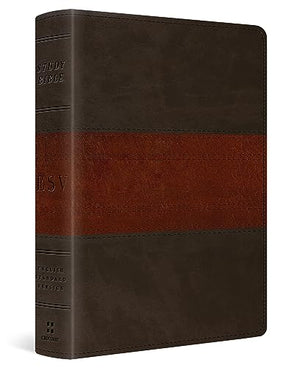 ESV PERSONAL SIZE STUDY BIBLE (TRUTONE, FOREST/TAN)