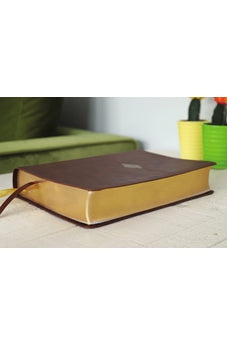 NIV, Thompson Chain-Reference Bible, Leathersoft, Brown, Red Letter, Comfort Print