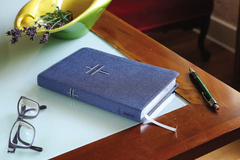 Image of NIV, Bible for Teens, Thinline Edition, Leathersoft, Blue, Red Letter, Comfort Print