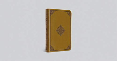 Image of ESV VALUE COMPACT BIBLE (TRUTONE, GOLDENROD, ORNAMENT DESIGN